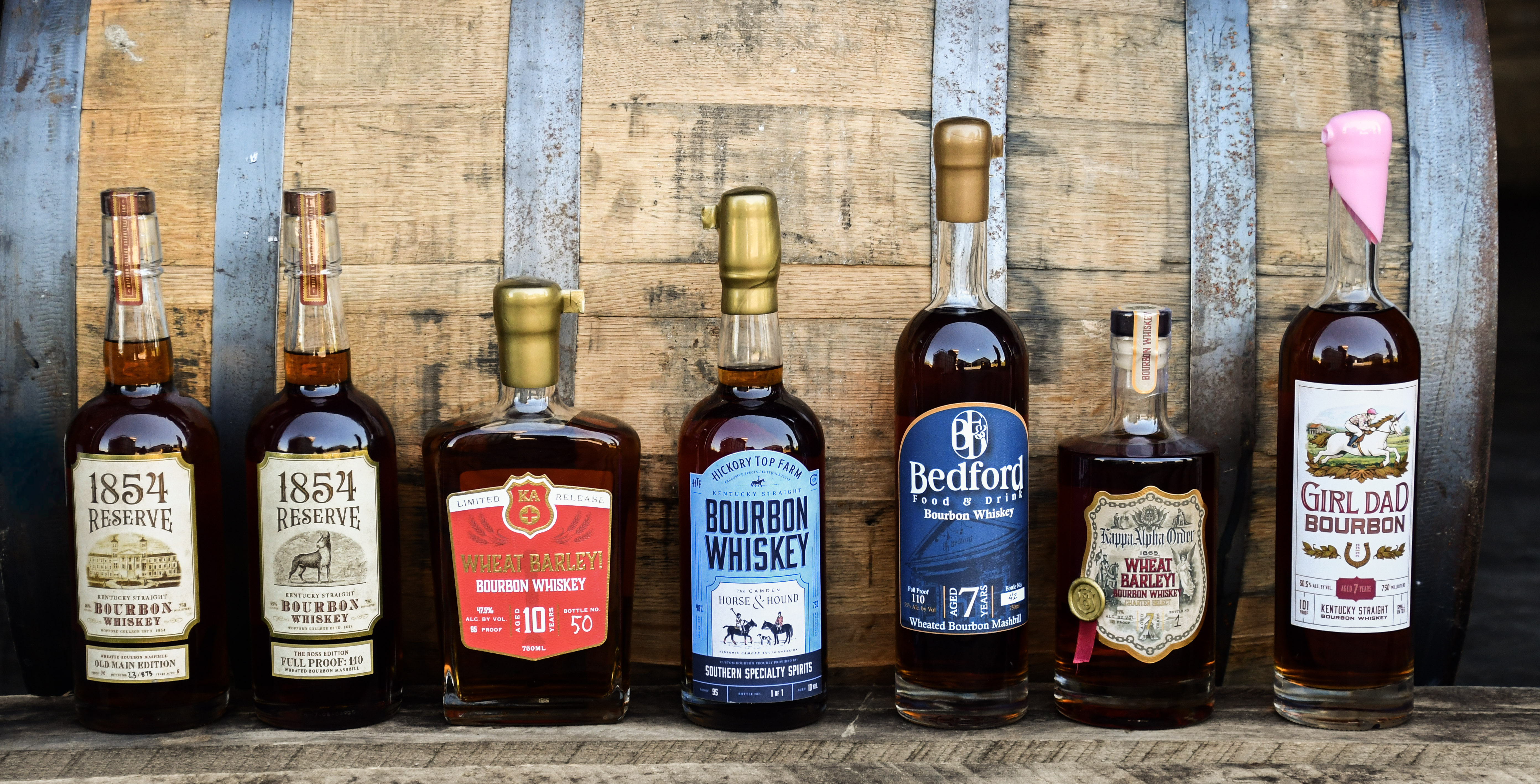Bourbon barrel warehouse